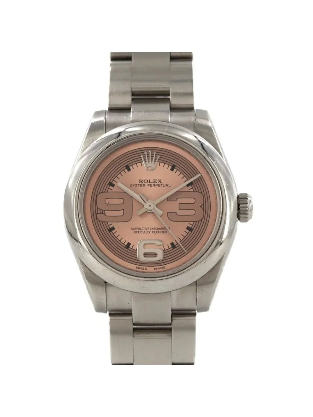 Rolex Oyster Perpetual SS Automatic Winding M Number Watch